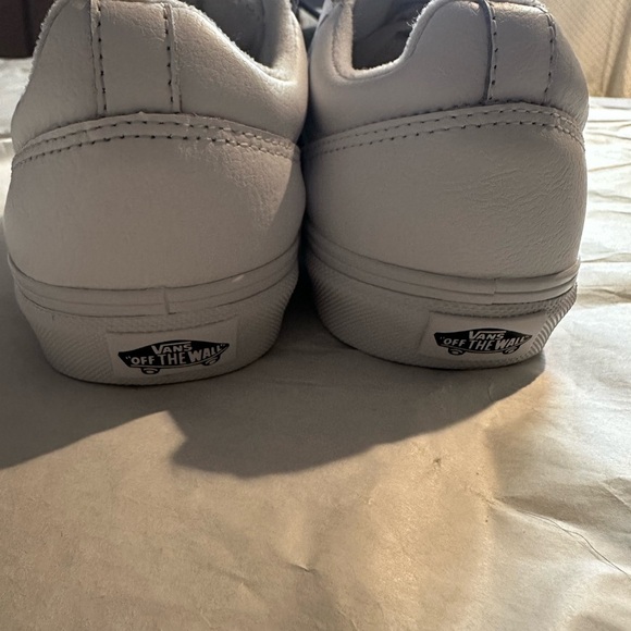 Vans Men's Classic White Sneakers - Picture 8 of 12